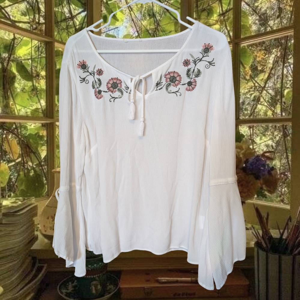 Floral Summer Blouse